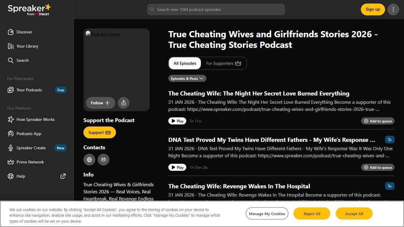 True Cheating Wives and Girlfriends Stories 2026 - True Cheating Stories Podcast